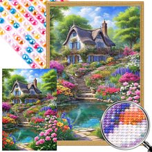 Load image into Gallery viewer, AB Diamond Painting - Full Round - landscape garden (40*60CM)
