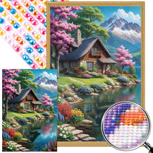 Load image into Gallery viewer, AB Diamond Painting - Full Round - landscape garden (40*60CM)
