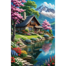 Load image into Gallery viewer, AB Diamond Painting - Full Round - landscape garden (40*60CM)
