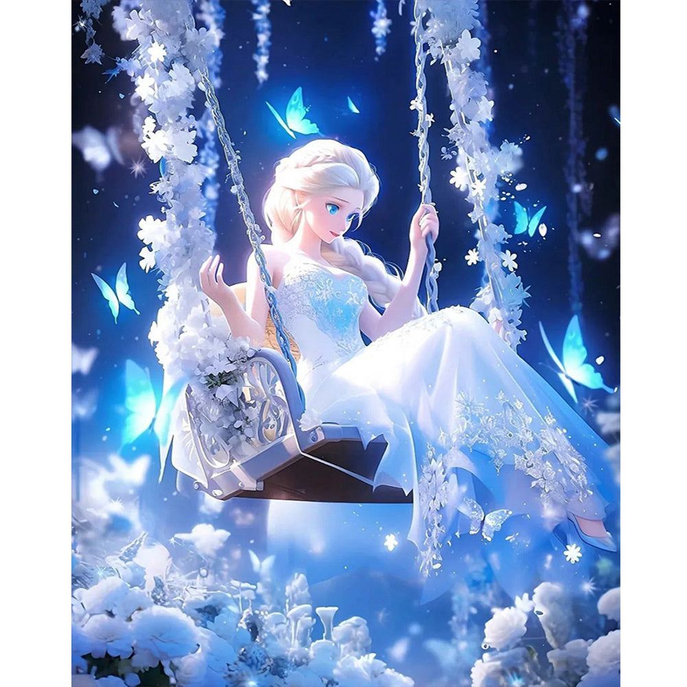 Diamond Painting - Full Round - Princess Elsa (40*50CM)