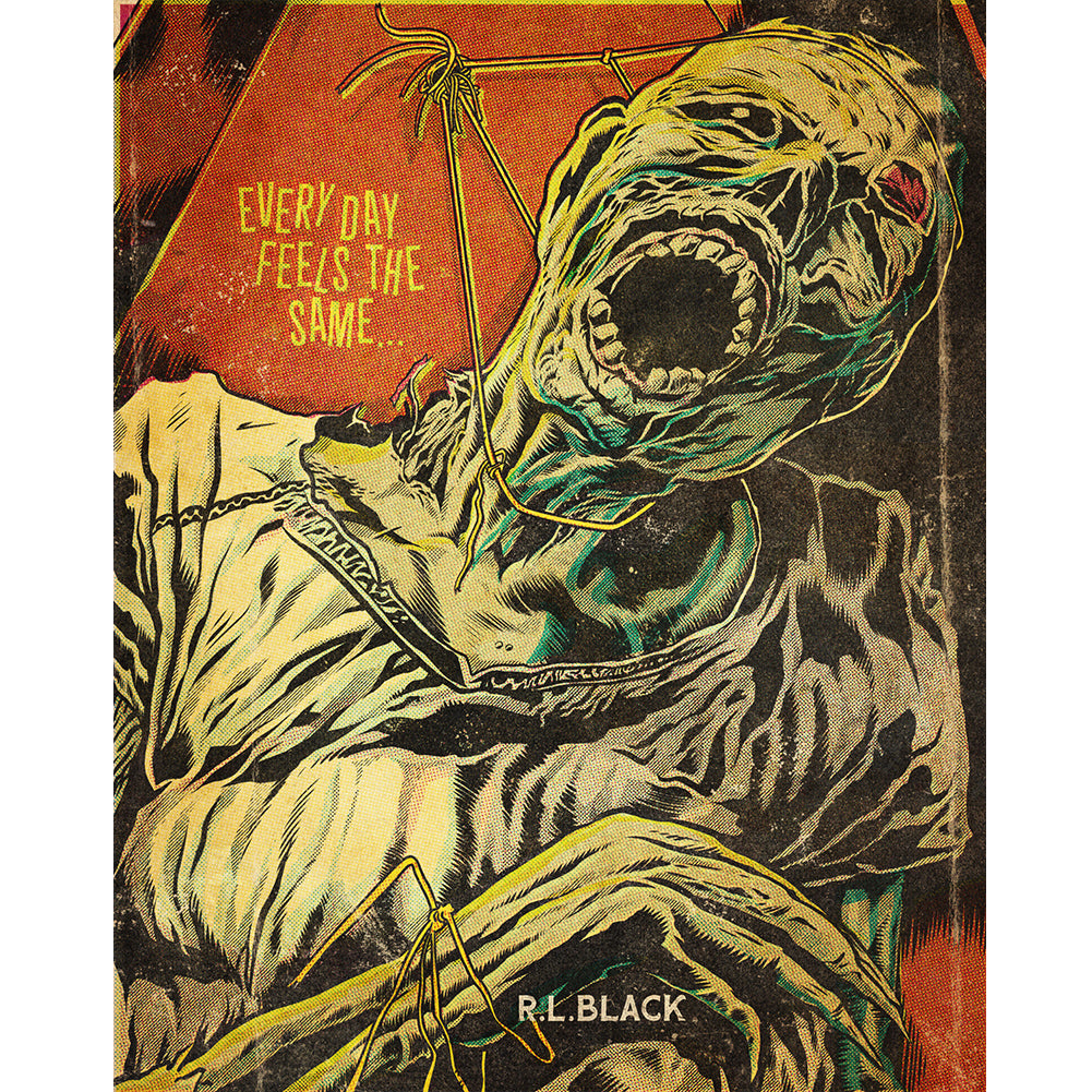 Diamond Painting - Full Round - Scary Skeleton (40*50CM)