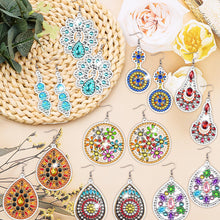 Load image into Gallery viewer, 10 Pairs Diamond Painting Earrings Boho Diamond Earrings Making Kit for Adults
