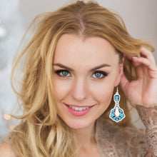 Load image into Gallery viewer, 10 Pairs Diamond Painting Earrings Boho Diamond Earrings Making Kit for Adults
