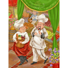 Load image into Gallery viewer, Diamond Painting - Full Round - chef (30*40CM)

