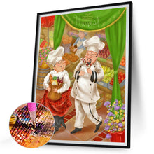 Load image into Gallery viewer, Diamond Painting - Full Round - chef (30*40CM)
