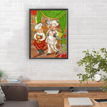 Load image into Gallery viewer, Diamond Painting - Full Round - chef (30*40CM)
