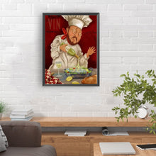 Load image into Gallery viewer, Diamond Painting - Full Round - chef (30*40CM)

