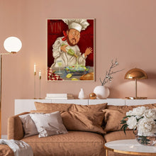 Load image into Gallery viewer, Diamond Painting - Full Round - chef (30*40CM)
