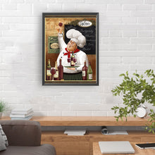 Load image into Gallery viewer, Diamond Painting - Full Round - chef (30*40CM)
