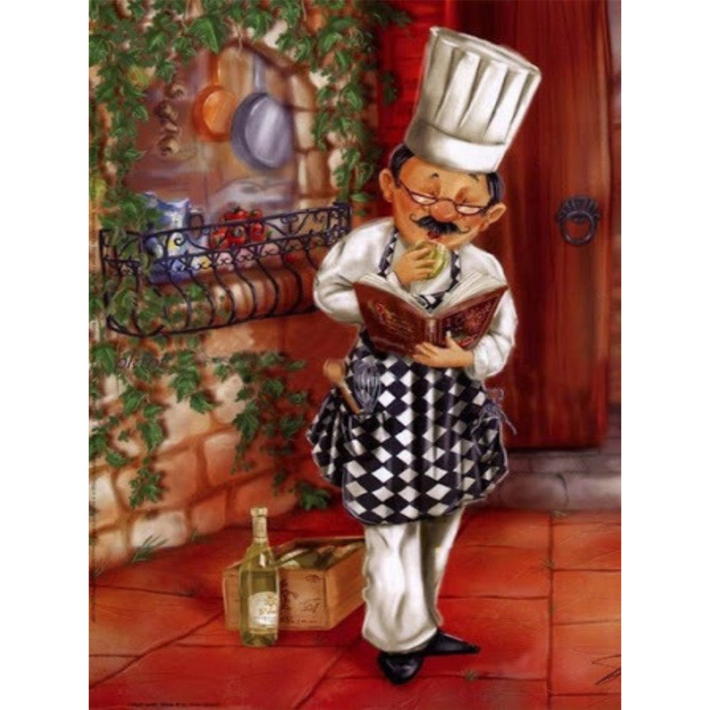 Diamond Painting - Full Round - chef (30*40CM)