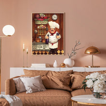 Load image into Gallery viewer, Diamond Painting - Full Round - chef (30*40CM)
