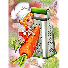 Load image into Gallery viewer, Diamond Painting - Full Round - chef (30*40CM)
