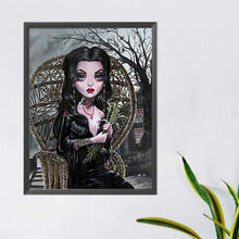 Load image into Gallery viewer, Diamond Painting - Full Round - woman with heavy makeup (40*50CM)
