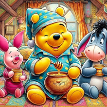 Load image into Gallery viewer, Diamond Painting - Full Round - Winnie the Pooh (50*50CM)
