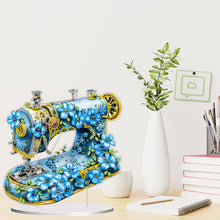 Load image into Gallery viewer, Double Sided Special Shaped Flower Sewing Machine Diamond Painting Desktop Decor
