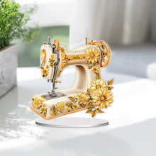 Load image into Gallery viewer, Double Sided Special Shaped Flower Sewing Machine Diamond Painting Desktop Decor
