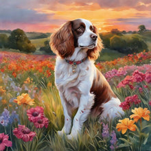 Load image into Gallery viewer, Diamond Painting - Full Round - lawn dog (30*30CM)
