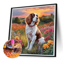 Load image into Gallery viewer, Diamond Painting - Full Round - lawn dog (30*30CM)
