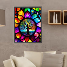 Load image into Gallery viewer, Diamond Painting - Full Round - color tree of life (30*40CM)
