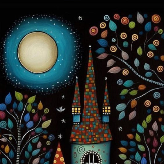 Diamond Painting - Full Round - color house (30*30CM)