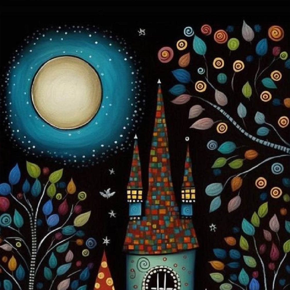 Diamond Painting - Full Round - color house (30*30CM)