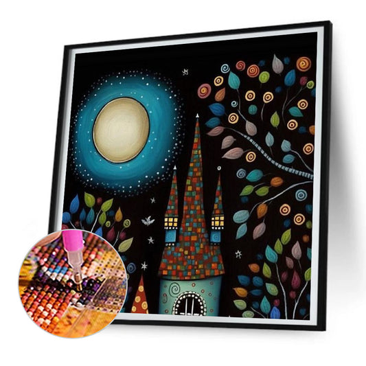 Diamond Painting - Full Round - color house (30*30CM)