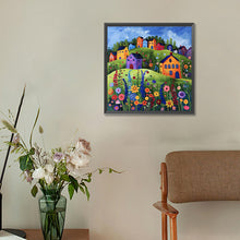 Load image into Gallery viewer, Diamond Painting - Full Round - color house (30*30CM)
