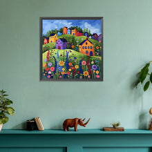 Load image into Gallery viewer, Diamond Painting - Full Round - color house (30*30CM)
