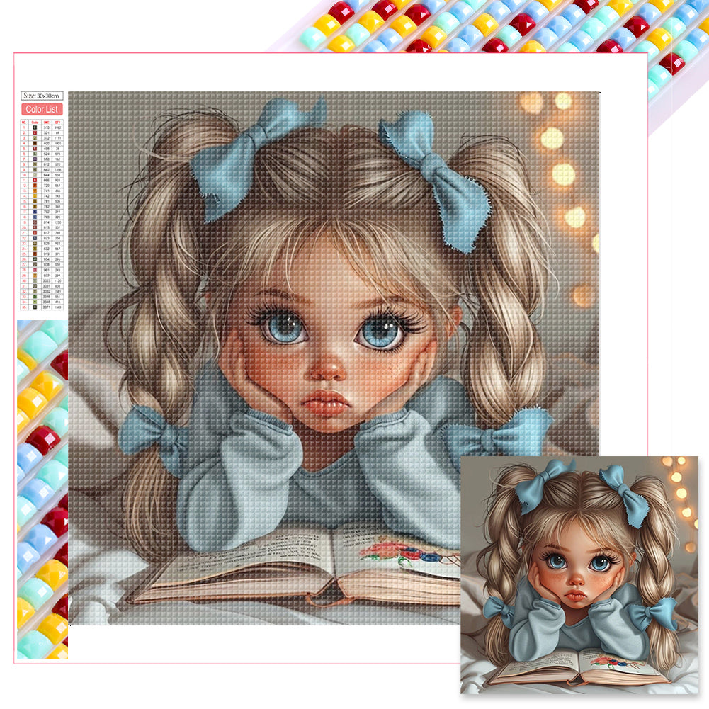 Diamond Painting - Full Square - little girl (30*30CM)
