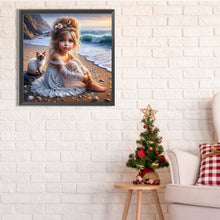 Load image into Gallery viewer, Diamond Painting - Full Square - little girl (30*30CM)
