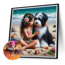 Load image into Gallery viewer, Diamond Painting - Full Square - Little girl character series (30*30CM)

