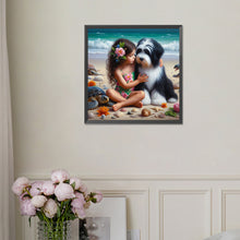 Load image into Gallery viewer, Diamond Painting - Full Square - Little girl character series (30*30CM)

