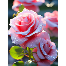 Load image into Gallery viewer, Diamond Painting - Full Round - Pink Rose (30*40CM)
