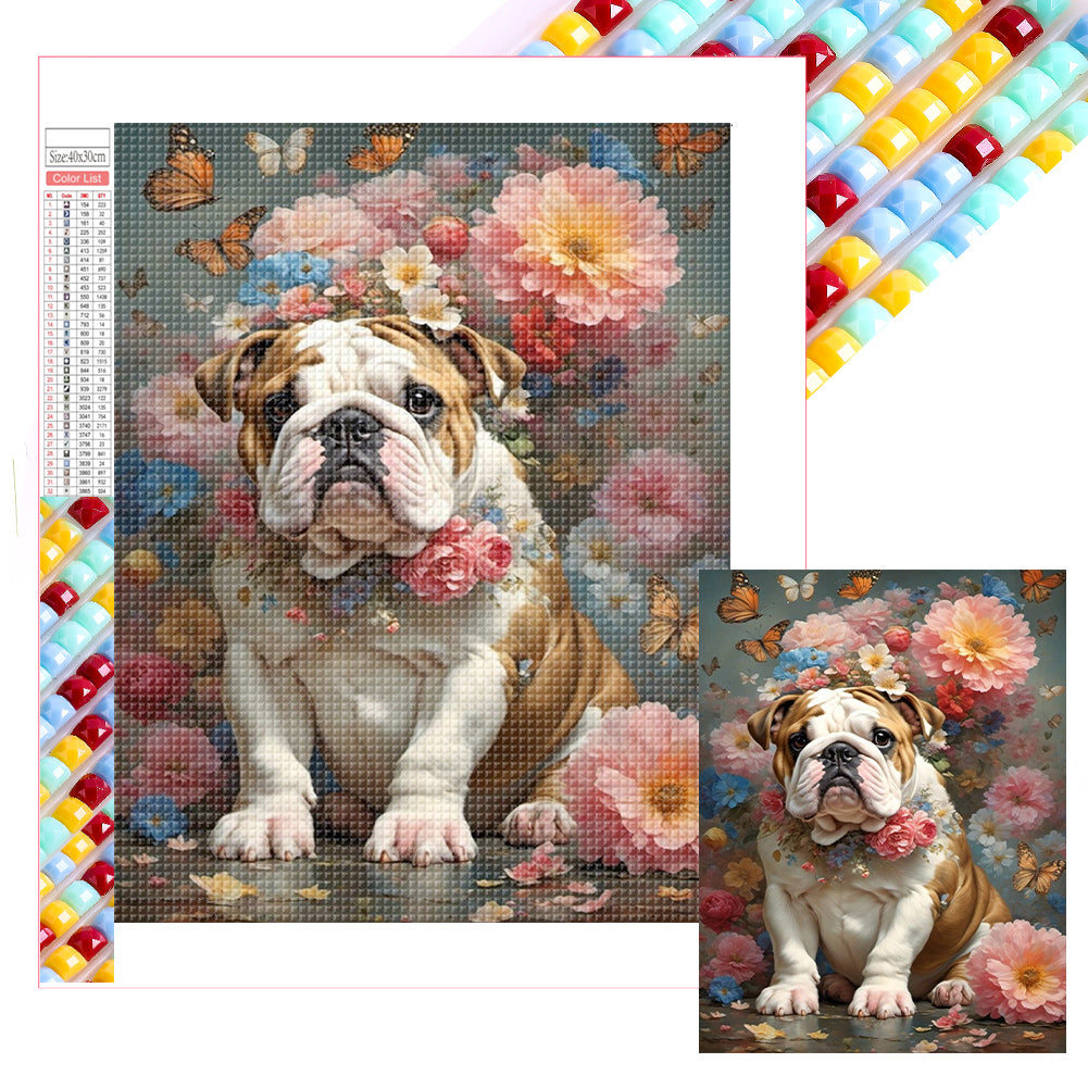 Diamond Painting - Full Square - dog (30*40CM)