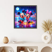 Load image into Gallery viewer, Diamond Painting - Full Round - Mickey Minnie (50*50CM)
