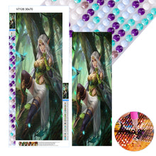 Load image into Gallery viewer, Diamond Painting - Full Round - forest fairy (30*70CM)
