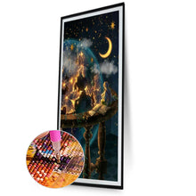 Load image into Gallery viewer, Diamond Painting - Full Round - glowing earth (30*70CM)
