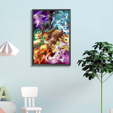 Load image into Gallery viewer, Diamond Painting - Full Round - Colorful Pok¨¦mon (40*60CM)
