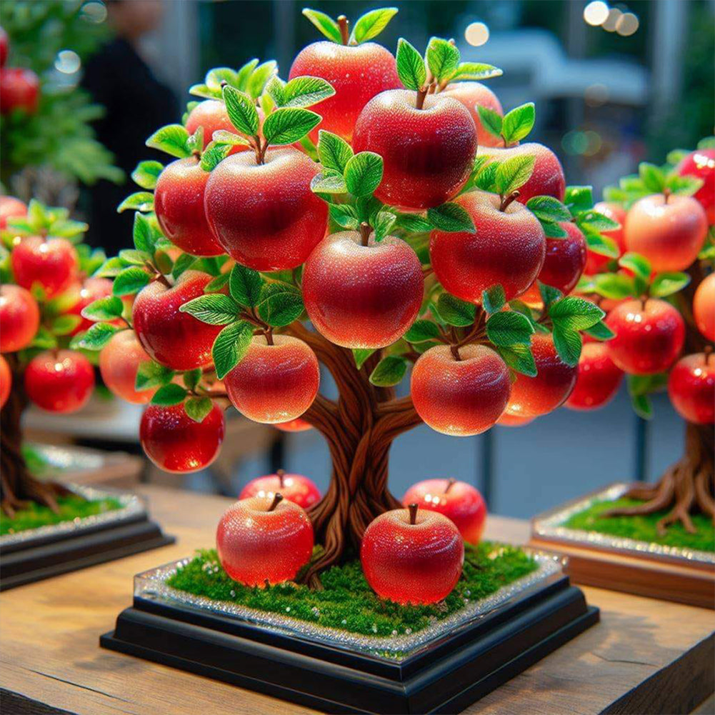 Diamond Painting - Full Round - fortune apple tree (30*30CM)