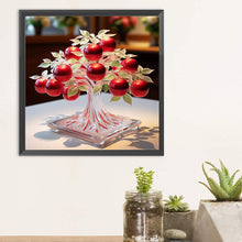 Load image into Gallery viewer, Diamond Painting - Full Round - fortune apple tree (30*30CM)
