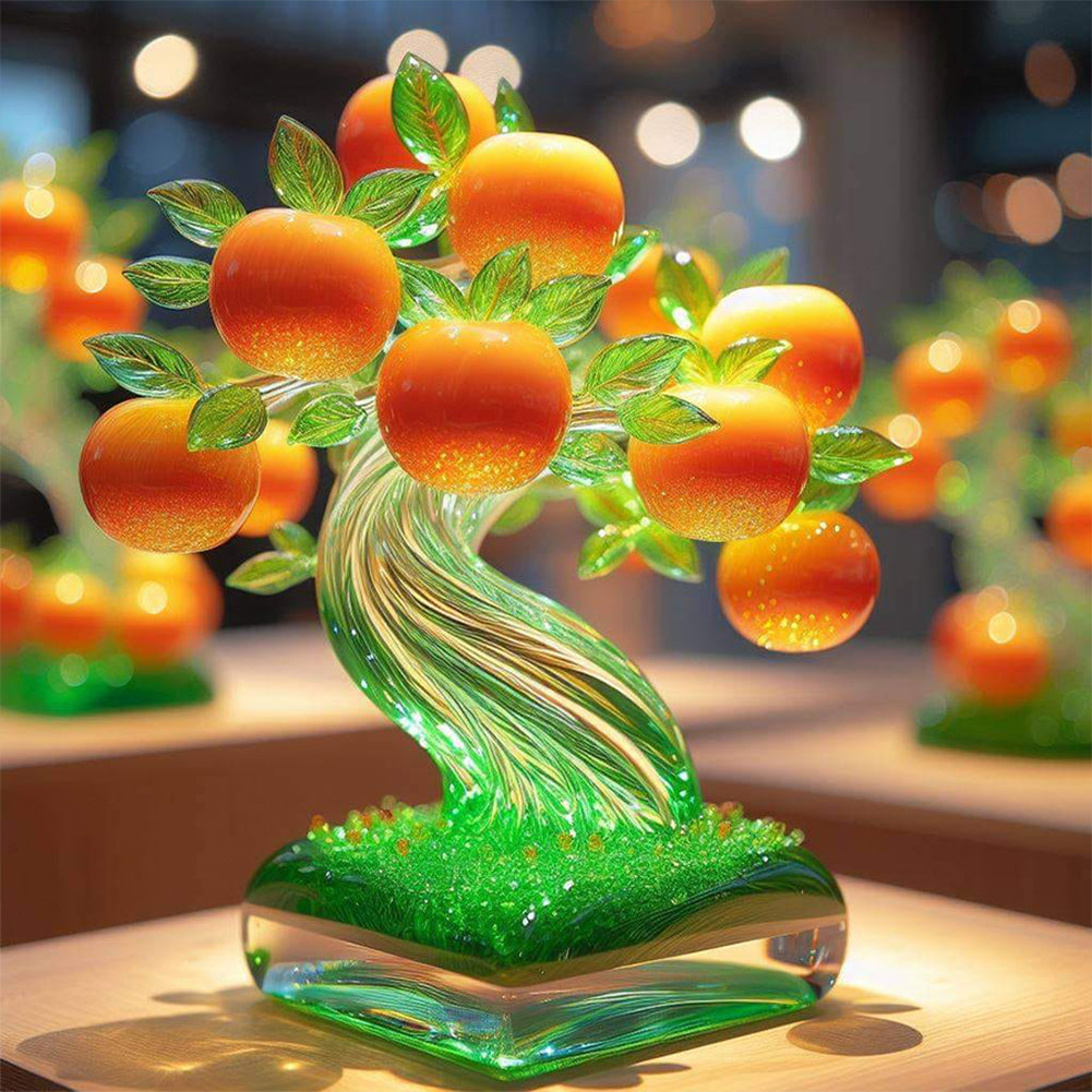 Diamond Painting - Full Round - fortune apple tree (30*30CM)