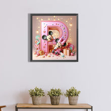 Load image into Gallery viewer, Diamond Painting - Full Round - disney mickey minnie letters (40*40CM)
