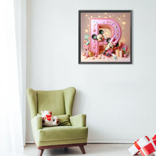 Load image into Gallery viewer, Diamond Painting - Full Round - disney mickey minnie letters (40*40CM)
