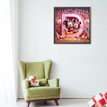 Load image into Gallery viewer, Diamond Painting - Full Round - disney mickey minnie letters (40*40CM)
