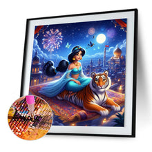 Load image into Gallery viewer, Diamond Painting - Full Round - princess jasmine (30*30CM)
