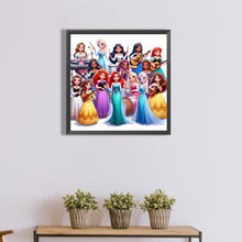 Load image into Gallery viewer, Diamond Painting - Full Round - Disney Princess (40*40CM)
