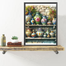 Load image into Gallery viewer, Diamond Painting - Full Round - garden ceramics (40*50CM)
