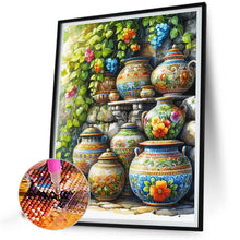 Load image into Gallery viewer, Diamond Painting - Full Round - garden ceramics (40*50CM)

