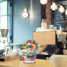 Load image into Gallery viewer, Acrylic Cupcake Desktop Diamond Art Kits 5D DIY Diamond Art Tabletop Decorations
