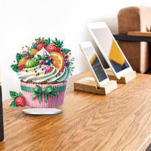Load image into Gallery viewer, Acrylic Cupcake Desktop Diamond Art Kits 5D DIY Diamond Art Tabletop Decorations
